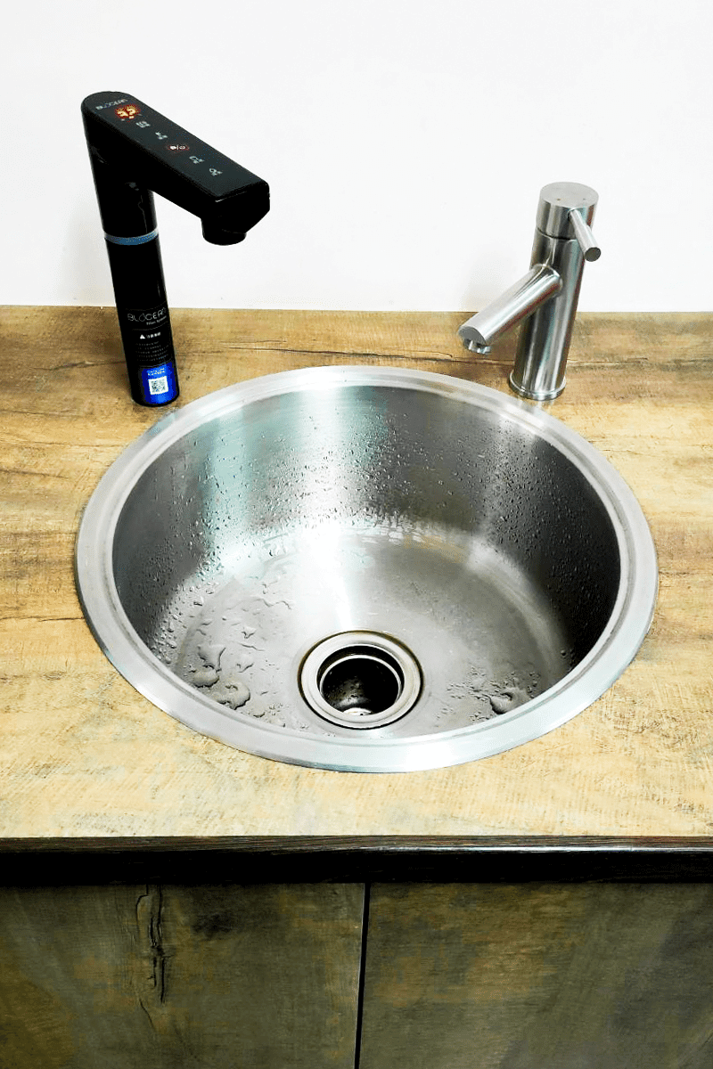藍海淨水- 316不銹鋼冷熱觸控式廚下型飲水機